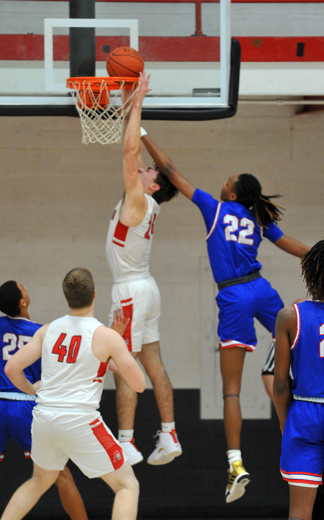 Davenport Central at Assumption boys basketball